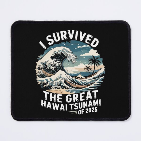 Item preview, I Survived The Great Hawaii Tsunami of 2025 Quote designed and sold by MarryIsMonth.