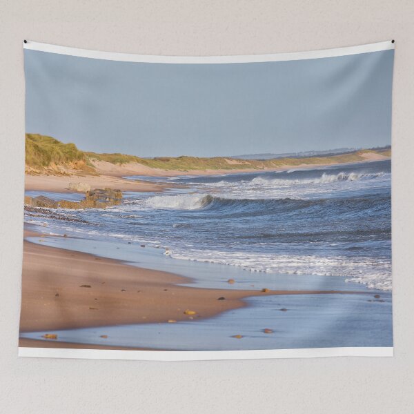 Item preview, Druridge Bay on a Windy Day designed and sold by Violaman.