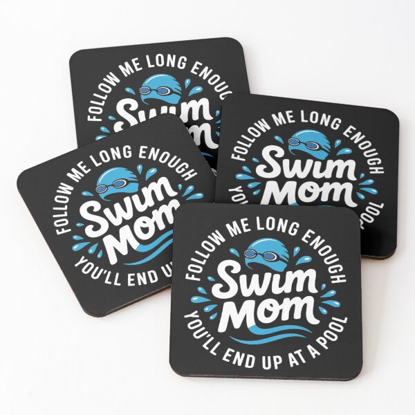 Item preview, Funny Swimmer Mom On Mother's Day Women's Black Swim Mom  designed and sold by InspiredFoul.