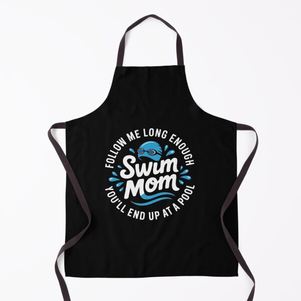 Item preview, Funny Swimmer Mom On Mother's Day Women's Black Swim Mom  designed and sold by InspiredFoul.