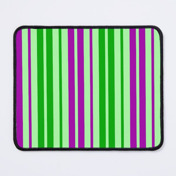 Item preview, Green Purple Stripes On Green Pattern Design designed and sold by PatternTitan.