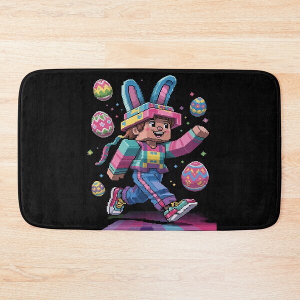 Item preview, Easter Day Video Game Pixel Bunny Eggs For Boys Men Kids  designed and sold by FadeOfThrone.