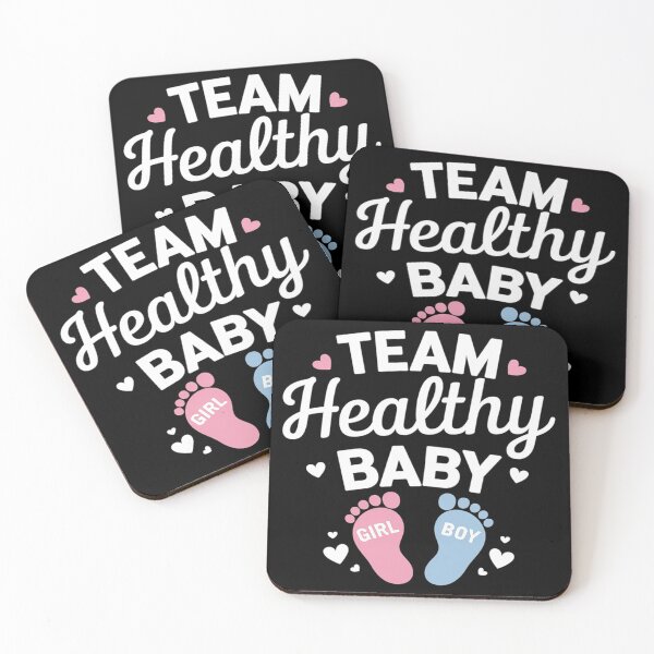 Item preview, Funny gender reveal team healthy baby party supplies  designed and sold by KotexTemu.