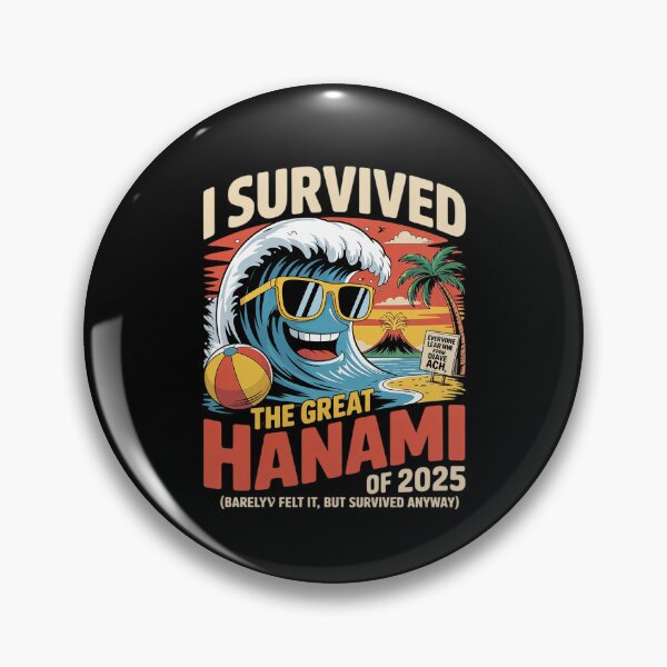 Item preview, I Survived The Great Hawaii Tsunami of 2025 Sarcastic 4  designed and sold by MarryIsMonth.