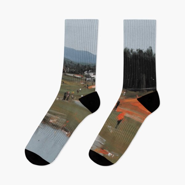 Item preview, Golfers on a Scenic Course designed and sold by lautir.