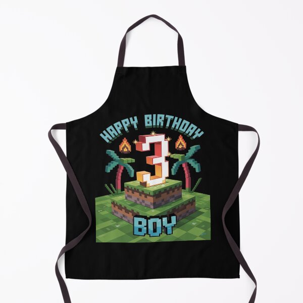 Item preview, Fun 3rd Birthday Pixel Art Video Game 3 Year Old Bday Boys  designed and sold by FadeOfThrone.