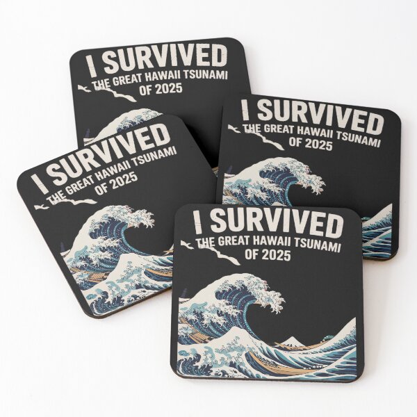 Item preview, I Survived The Great Hawaii Tsunami of 2025  designed and sold by MarryIsMonth.