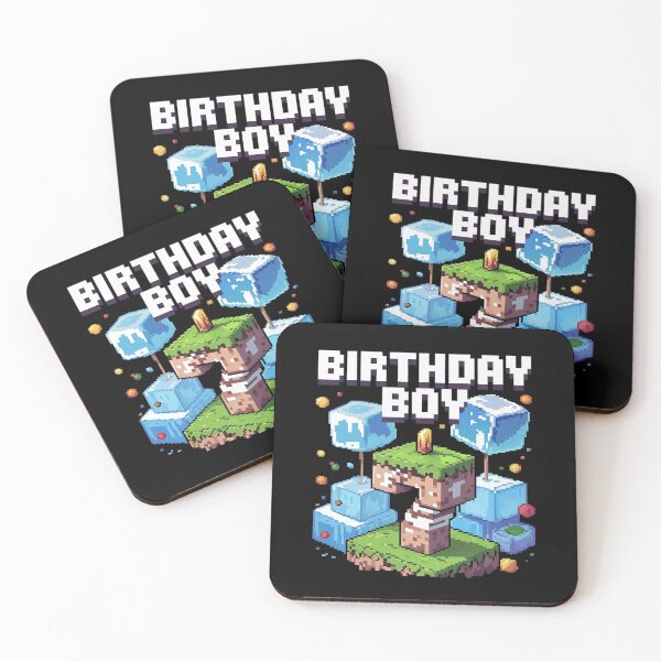 Item preview, Fun 7th Birthday Pixel Art Video Game 7 Years Old Bday Boys designed and sold by FadeOfThrone.