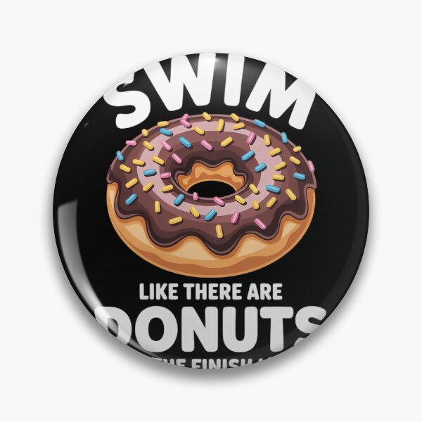 Item preview, Funny Swimming Donut Men Women Swimmer Sports Athlete  designed and sold by InspiredFoul.