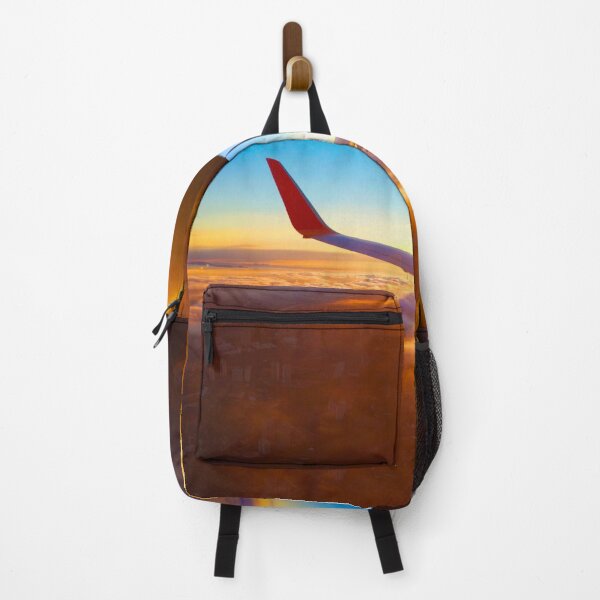 Item preview, Airplane flying overhead on a spectacular sunset afternoon designed and sold by Fran Cost.
