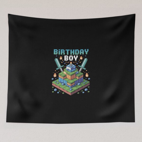 Item preview, Fun 8th Birthday Pixel Art Video Game 8 Years Old Bday Boys  designed and sold by SyntaxClaw.