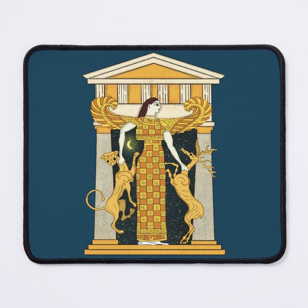Item preview, Artemis - Potnia Theron Illustration Inspired by François Vase designed and sold by Ancient-Tales.