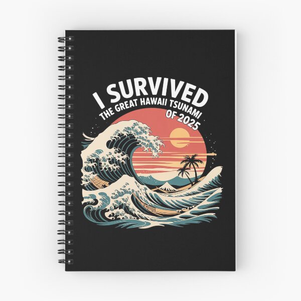 Item preview, I Survived The Great Hawaii Tsunami of 2025 Sarcastic5  designed and sold by MarryIsMonth.