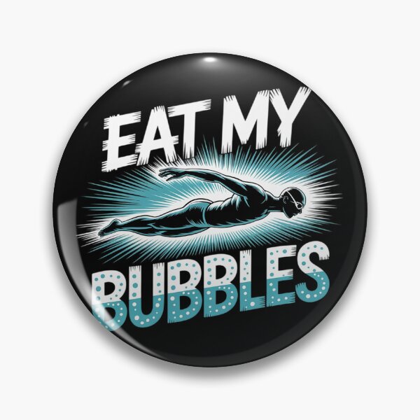 Item preview, Funny Swimming Float Eat My Bubbles  designed and sold by InspiredFoul.