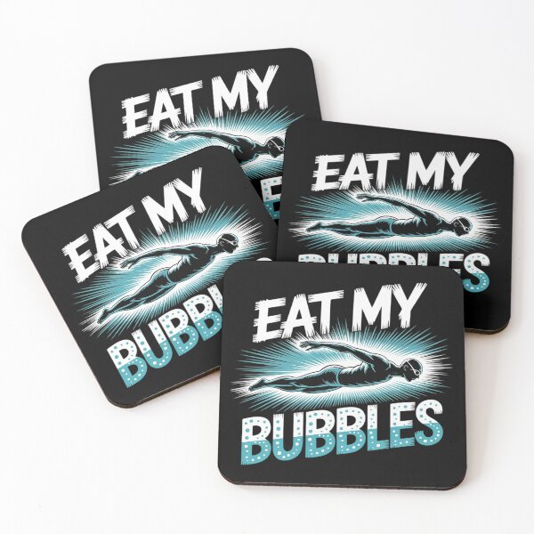 Item preview, Funny Swimming Float Eat My Bubbles  designed and sold by InspiredFoul.