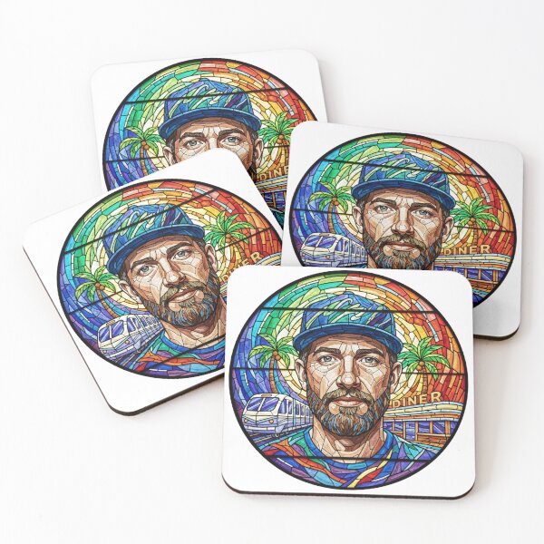 Item preview, Adam the Woo - Stained Glass Circle of Goodness designed and sold by Vantage Print Co..