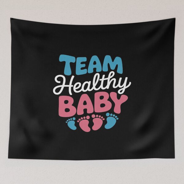 Item preview, Funny Team Boy Girl Healthy Baby Shower Gender Reveal Party  designed and sold by KotexTemu.