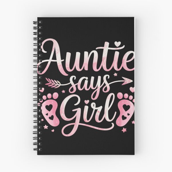 Item preview, Gender reveal Auntie says Girl baby matching family set  designed and sold by KotexTemu.