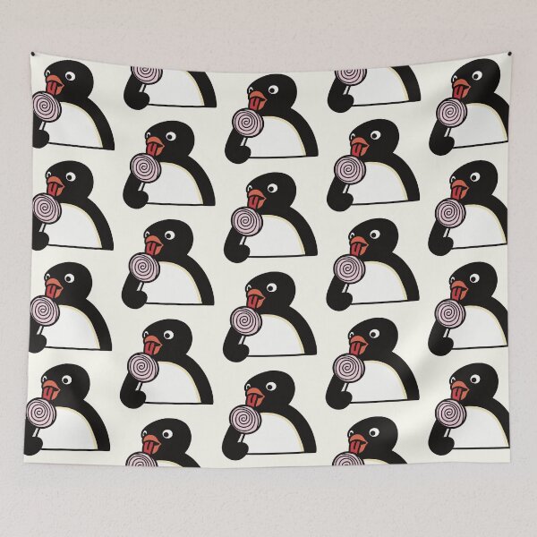 Item preview, Pingu eating a lollipop designed and sold by CheylaDesigns.