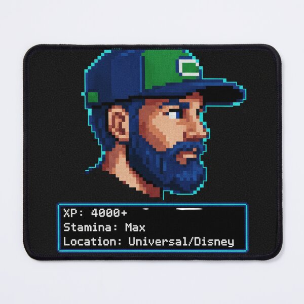 Item preview, Adam the Woo - 8-Bit Vlogger Stats designed and sold by Vantage Print Co..