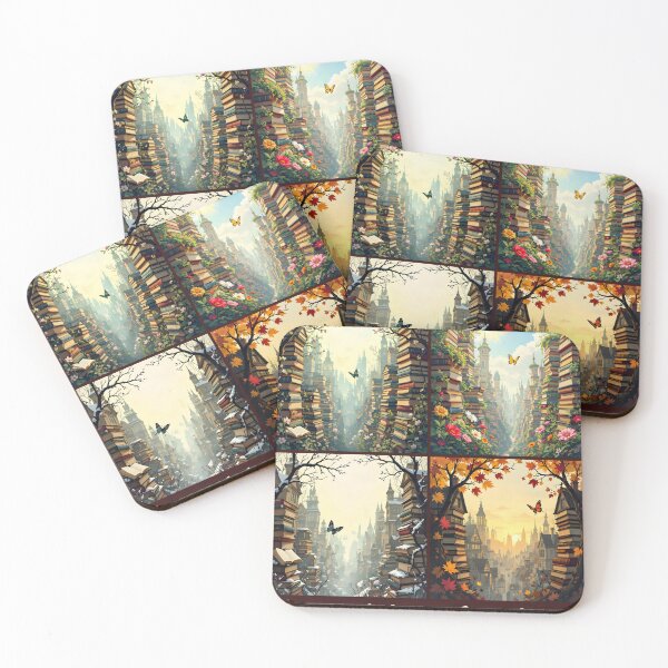 Item preview, There is No Bad Season for Good Reading (Design for dark background) designed and sold by Mantramontics.