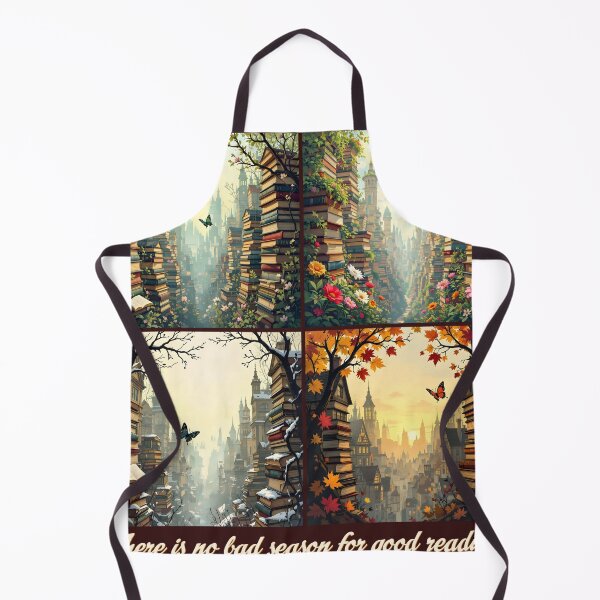 Item preview, There is No Bad Season for Good Reading (Design for dark background) designed and sold by Mantramontics.