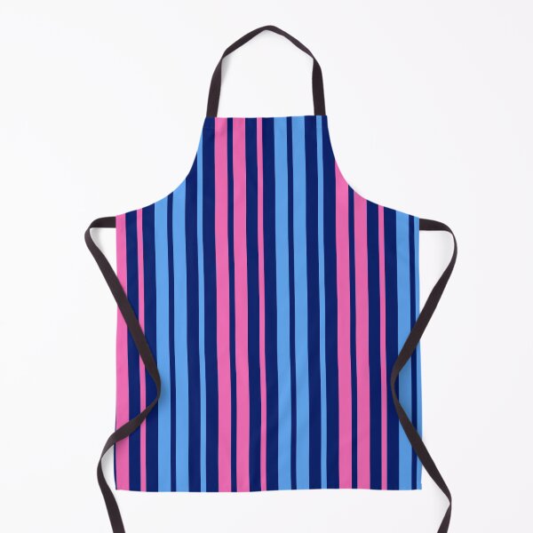 Item preview,  Pink Blue Stripes On Blue Pattern Design  designed and sold by PatternTitan.