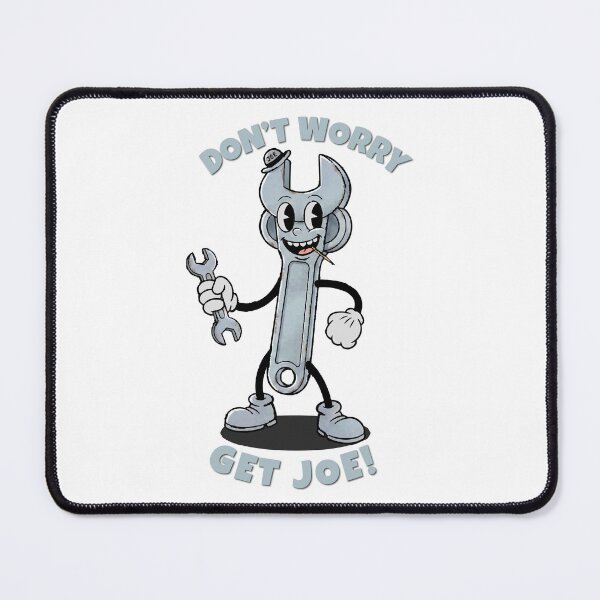Item preview, Retro Wrench Joe Mascot - Vintage Cartoon Style designed and sold by KozbiDesign.