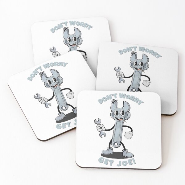 Item preview, Retro Wrench Joe Mascot - Vintage Cartoon Style designed and sold by KozbiDesign.