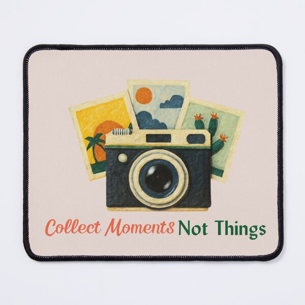 Item preview, Collect Moments Not Things Quote designed and sold by Inkworksbyshery.
