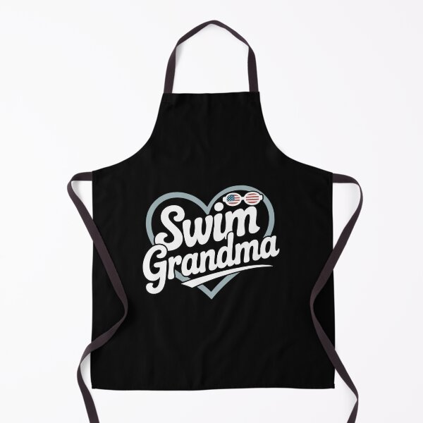 Item preview, Funny Swimming Swim Grandma USA Flag designed and sold by InspiredFoul.