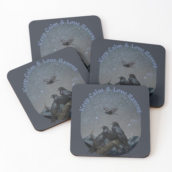 Item preview, Keep Calm & Love Ravens designed and sold by Nightshade Pixie Creations.