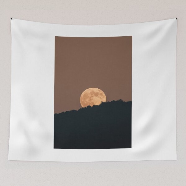 Item preview, Moon Setting In Night Sky Photographic Print designed and sold by Mother-Nature65.
