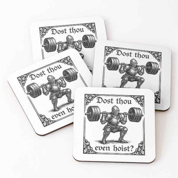 Item preview, dost thou even hoist funny gothic deadlifting gym workout designed and sold by Sossima Art.