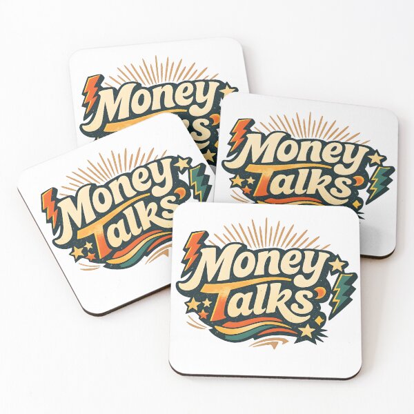 Item preview, Money Talks – Bold Vintage Statement Logo designed and sold by Dax Studio.