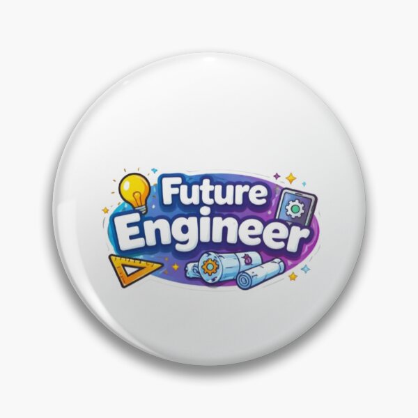 Item preview, Future Engineer – Motivational STEM Student Typography Design designed and sold by Amr Darwish Graphic designer.