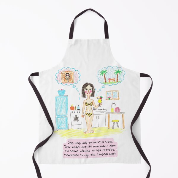 Item preview, Menopausal Tropical Heat | Humorous Poem for Midlife Women designed and sold by HugsAndPrints.