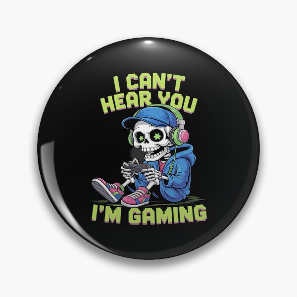 Item preview, Gamer Skeleton Gaming Video Games  designed and sold by FadeOfThrone.