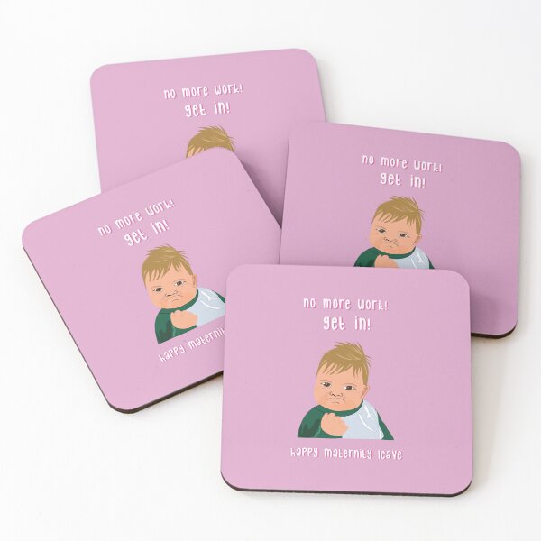 Item preview, Happy Maternity Leave – Funny Baby Celebration Design  designed and sold by LauraLonDesigns.