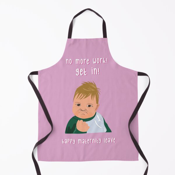 Item preview, Happy Maternity Leave – Funny Baby Celebration Design designed and sold by LauraLonDesigns.