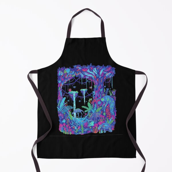 Item preview, Raw Avatar-Inspired Pandora Forest Art – Bioluminescent Fantasy Jungle Nature designed and sold by alllyxispace.