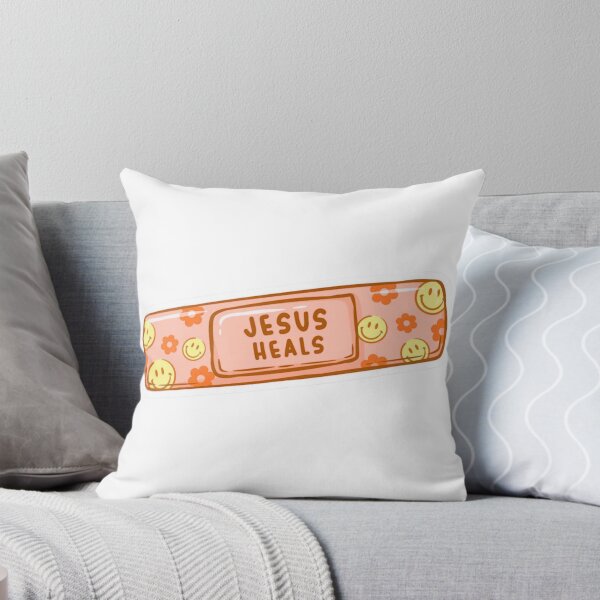 Item preview, Jesus heals bandage orange designed and sold by ssamoey.