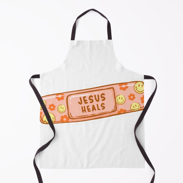 Item preview, Jesus heals bandage orange designed and sold by ssamoey.