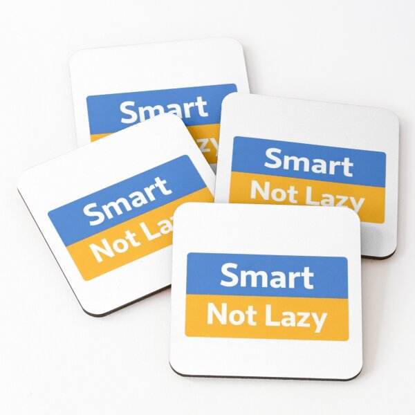 Item preview, Smart Not Lazy – Motivational Study Quote Typography Design designed and sold by Amr Darwish Graphic designer.