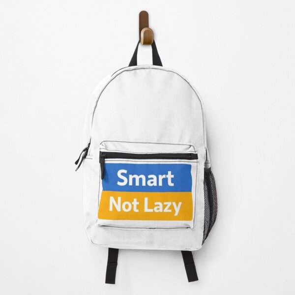 Item preview, Smart Not Lazy – Motivational Study Quote Typography Design designed and sold by Amr Darwish Graphic designer.