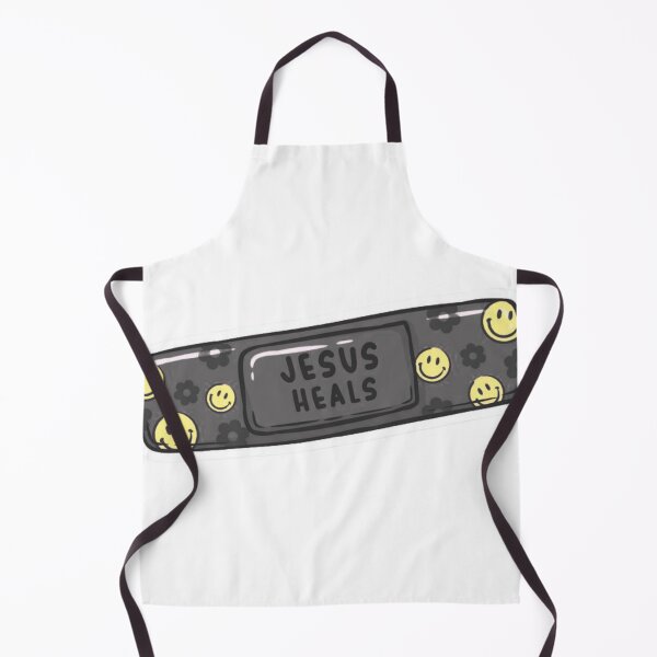 Item preview, Jesus heals bandage black designed and sold by ssamoey.