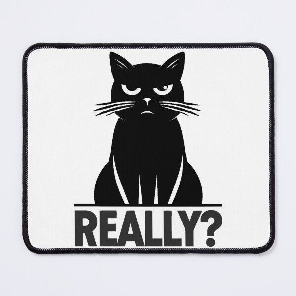 Item preview, Really Cat Judgmental Sarcastic Attitude Humor Art designed and sold by DrawDrip.