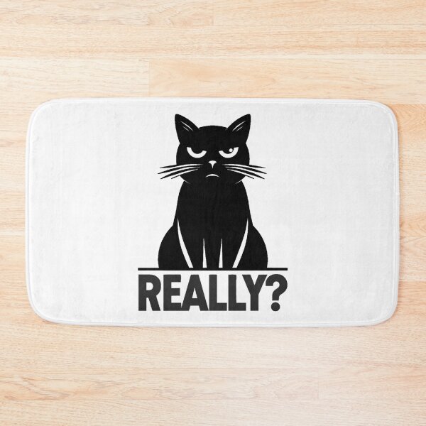 Item preview, Really Cat Judgmental Sarcastic Attitude Humor Art designed and sold by DrawDrip.