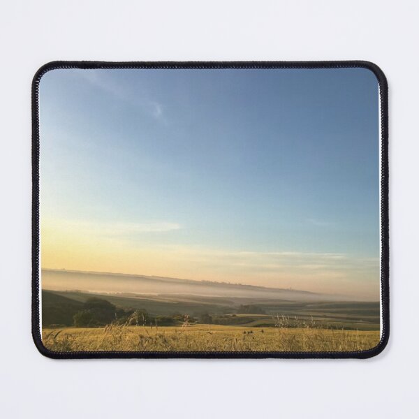 Item preview, Blue Sky Over Field Photographic Print designed and sold by Mother-Nature65.