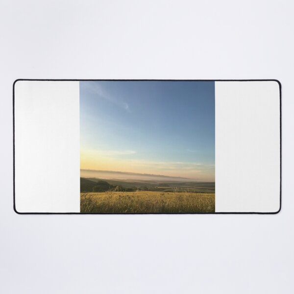 Item preview, Blue Sky Over Field Photographic Print designed and sold by Mother-Nature65.